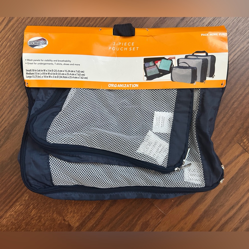 3pc packing pouches